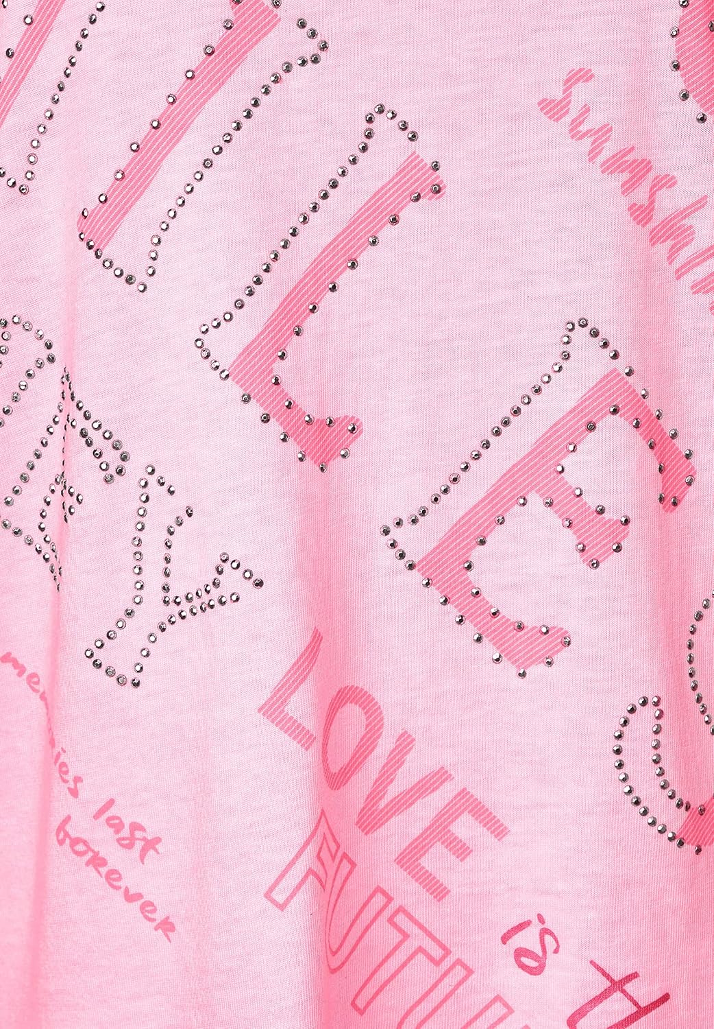 Cecil Damen Kurzarmshirt Bedruckt, Soft Neon Pink