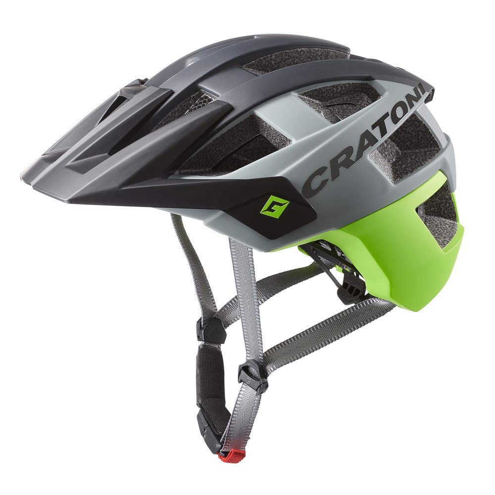Cratoni AllSet MTB Helm schwarz/grün S/M | 54-58cm, S/M | 54-58cm