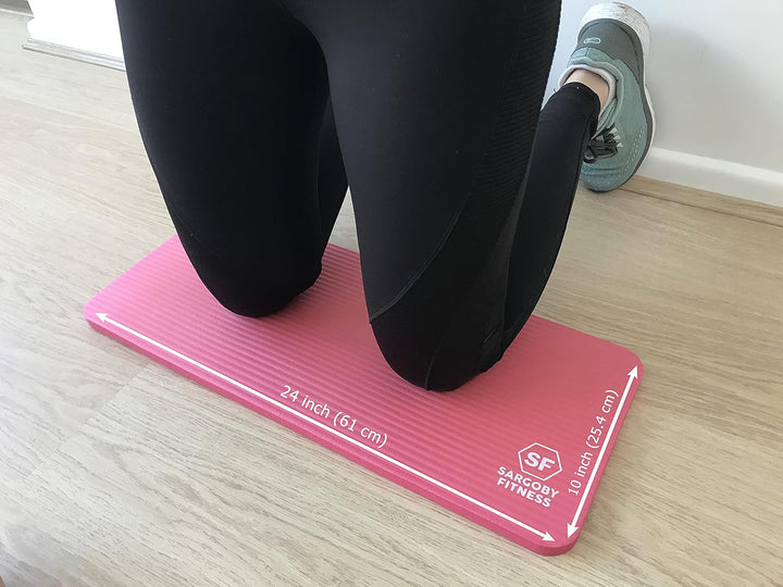 Yoga Knieschoner 15 mm dick um Knie Ellenbogen Unterarme und Handgelenke zu polstern Pilates Kniesch