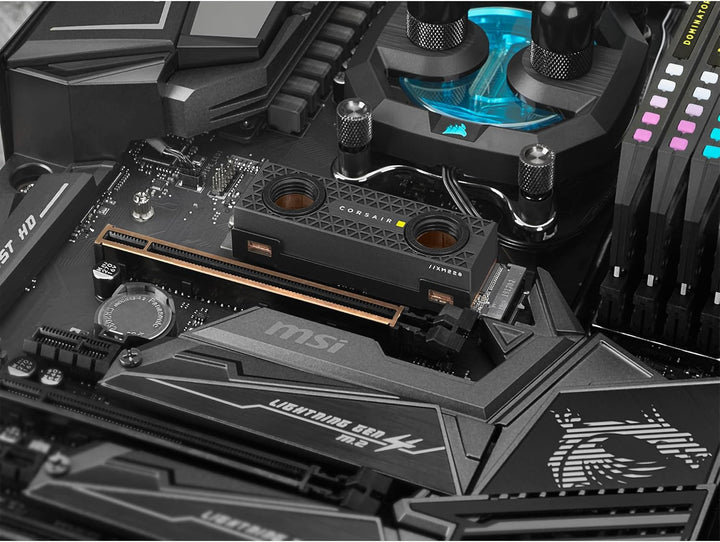 Corsair MP600 PRO XT 4 TB Hydro X Edition Gen4 PCIe x4 NVMe M.2 SSD (Sequenziellen Lesegeschwindigke