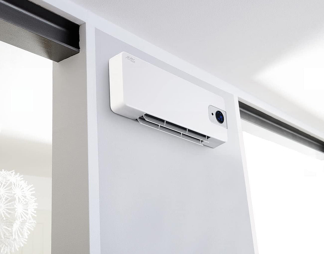 Sichler Haushaltsgeräte Wandheizung: Keramik Wandheizlüfter mit digitalem Thermostat, Oszillation, 2