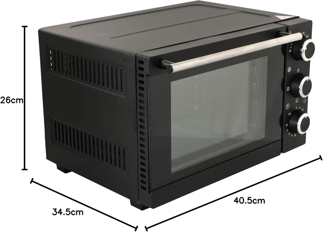 Deski Mini Backofen 15 Liter mit Ober- und Unterhitze 1200