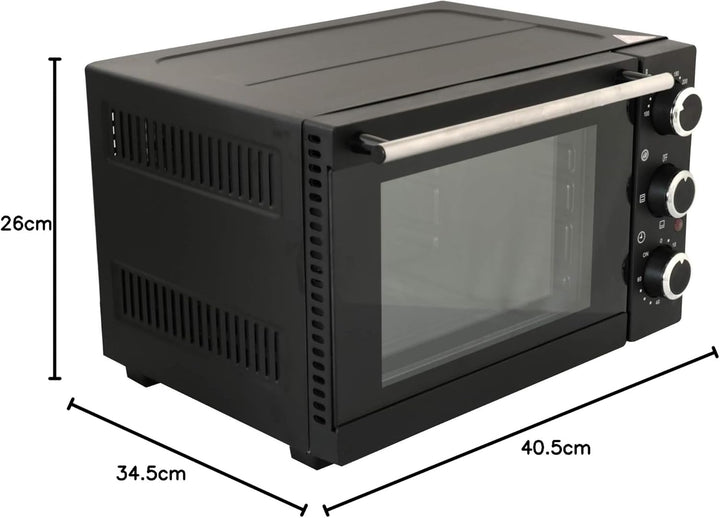 Deski Mini Backofen 15 Liter mit Ober- und Unterhitze 1200
