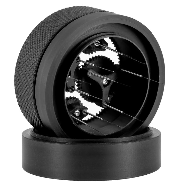Clara Coffee Präzises WDT Espresso Verteilungstool mit Planetary Spinning Gear Design 58mm Schwarz 5