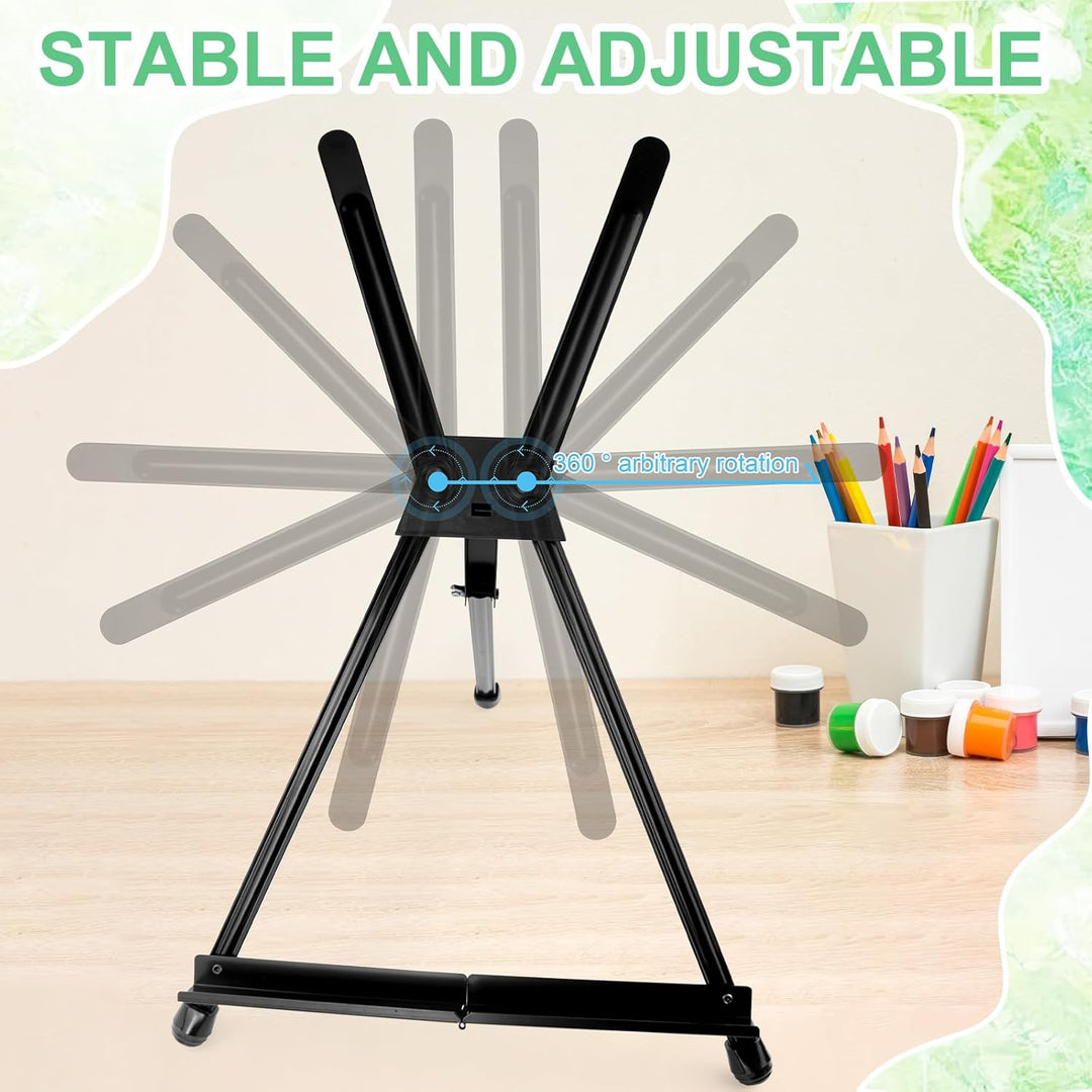 Portable Künstler Staffelei Stand, Verstellbares Stativ Tisch Kunst Leinwand Malerei Display, Easy F