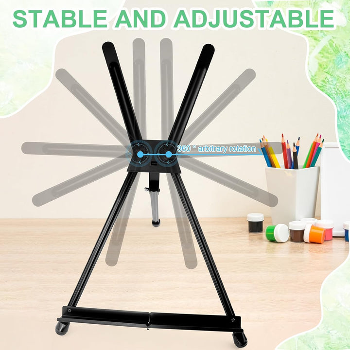 Portable Künstler Staffelei Stand, Verstellbares Stativ Tisch Kunst Leinwand Malerei Display, Easy F