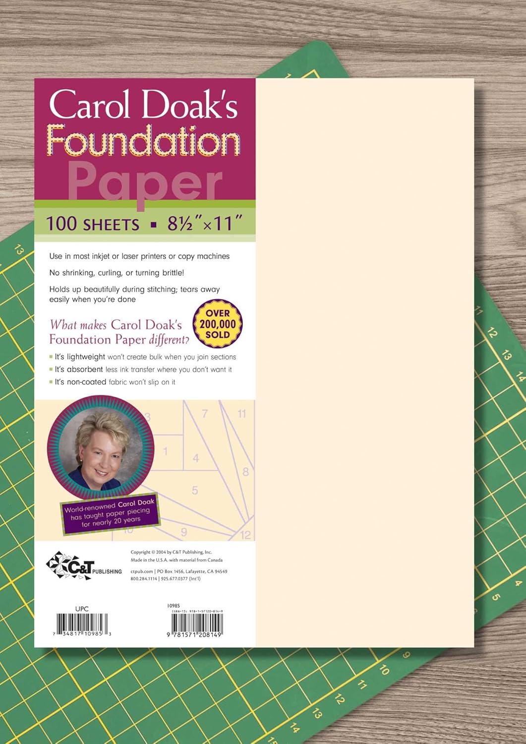 Carol Doak's Foundation Paper, Literaturbeilage