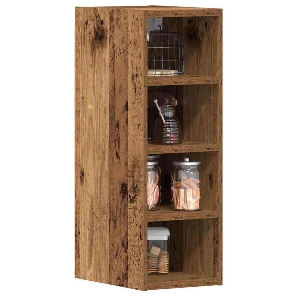 Refined Hängeschrank Riga Altholz-Optik 20x29,5x60 cm Holzwerkstoff 1x(4Einlegeböden)20cm,60cm Altho