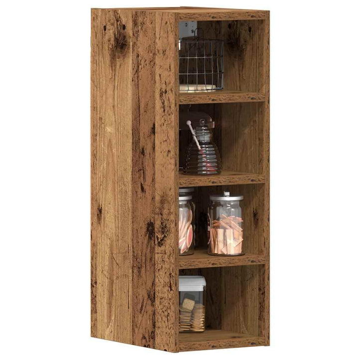 Refined Hängeschrank Riga Altholz-Optik 20x29,5x60 cm Holzwerkstoff 1x(4Einlegeböden)20cm,60cm Altho