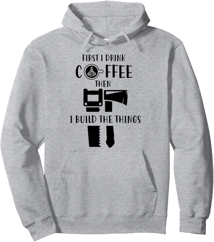 Tischler-Kaffee- und Holzbearbeitung. Pullover Hoodie
