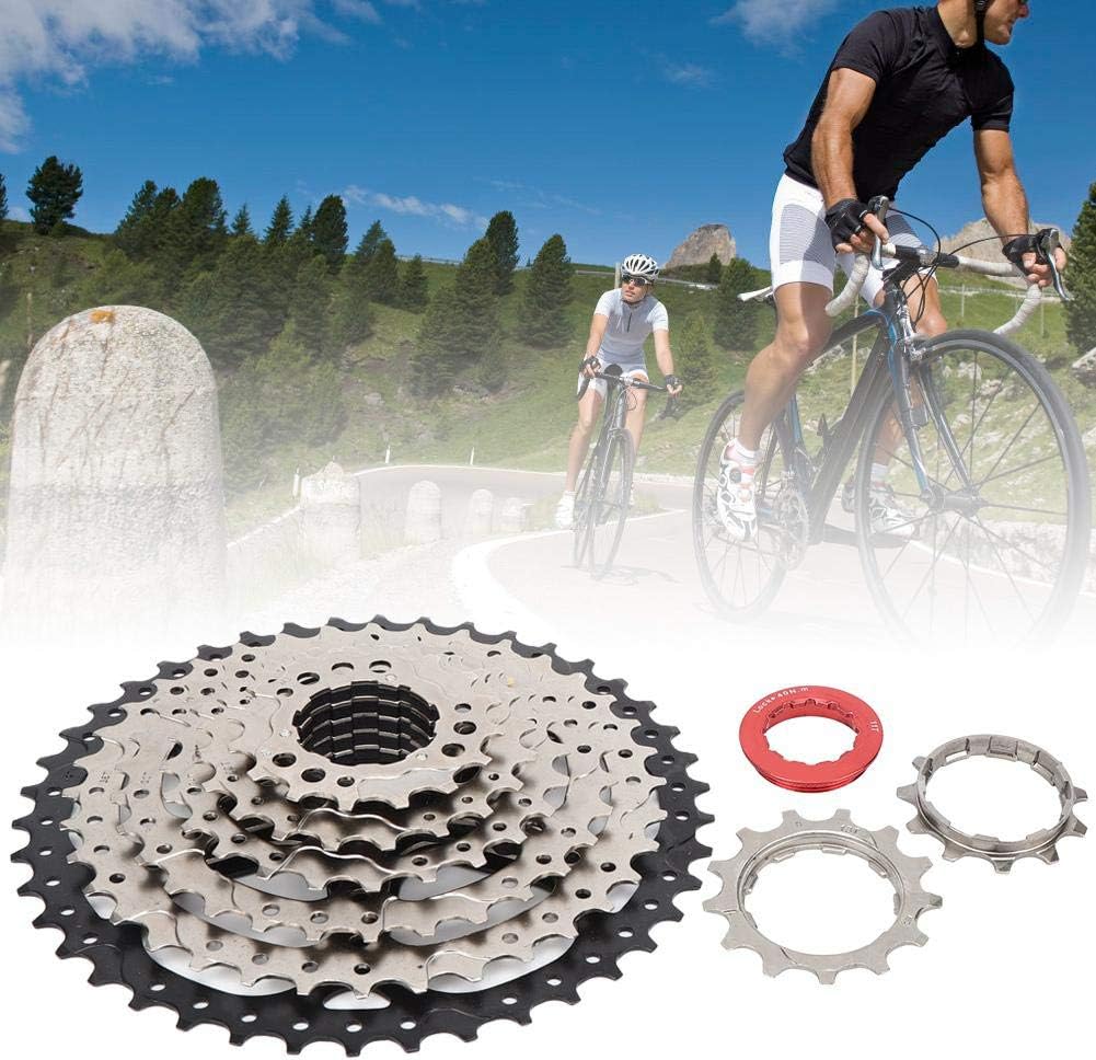 VGEBY 8 Fach Kassette, 42T Fahrrad Freilauf Kassette 8fach Fahrradzubehör für Mountainbikes