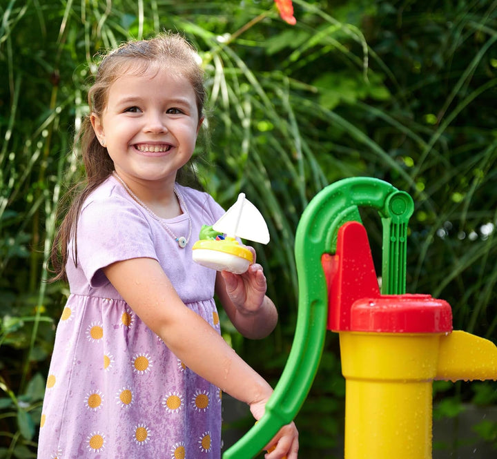 AquaPlay Wassertisch - grosses Outdoor-Wasserspiel (100 x 58 x 90 cm) für Kinder ab 3 Jahre, Wassers