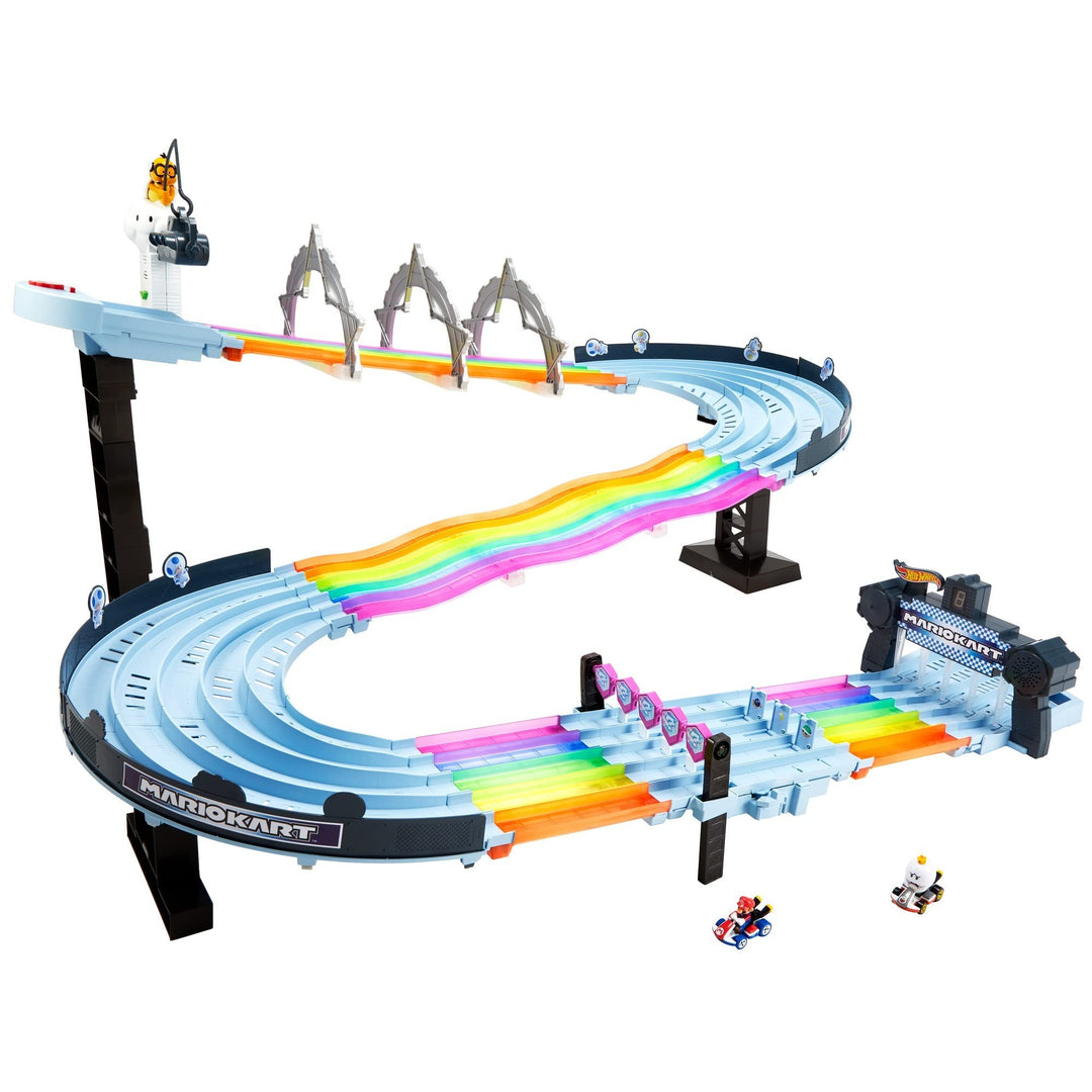 Mattel HW Mario Kart Rainbow Road Track
