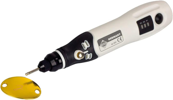 Pebaro 0351 Akku Gravierset: Graviergerät kabellos USB, 2 keramische Schleifstifte, 2 diamantierte S
