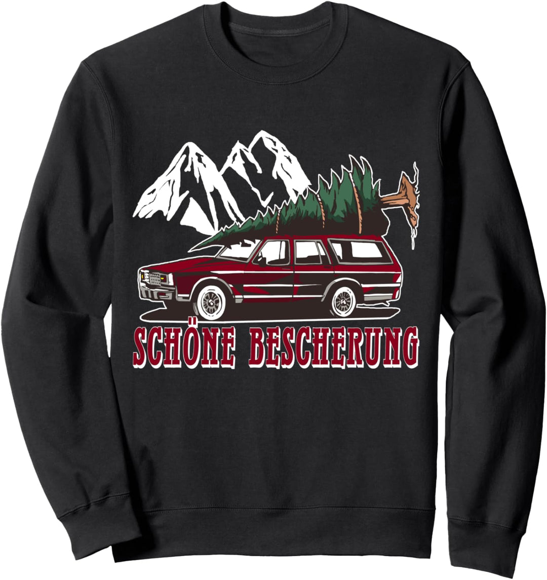 Ugly Christmas, Weihnachten Schöne Bescherung, FUN Geschenk Sweatshirt