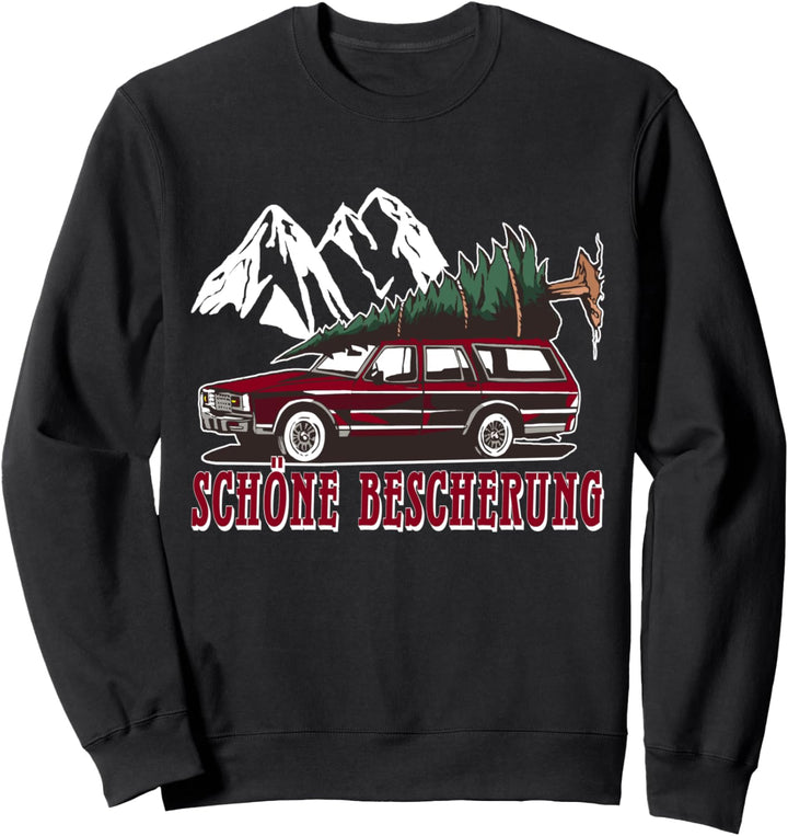 Ugly Christmas, Weihnachten Schöne Bescherung, FUN Geschenk Sweatshirt