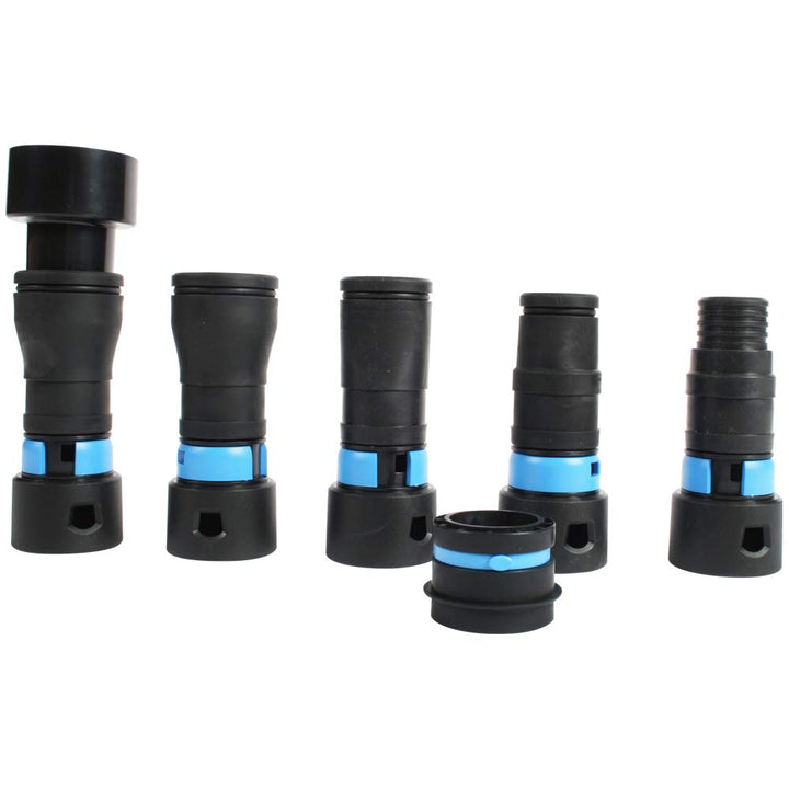 Cen-Tec Systems 95237 Quick Click Erweitertes Multi-Brand Elektrowerkzeugadapter-Set für Staubsammlu