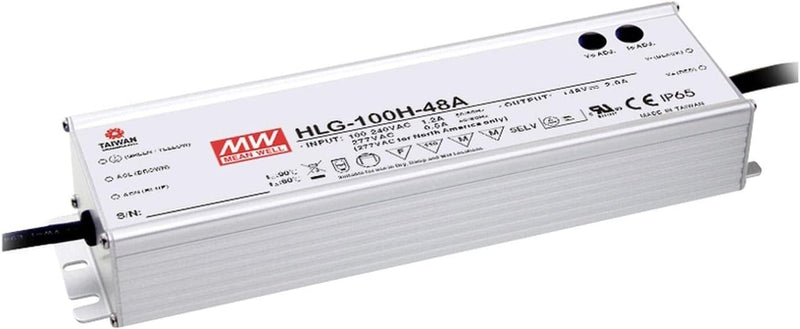 MeanWell HLG-100H-24B 96W 24V 4A LED Netzteil IP67 Dimmbar 0-10V PWM, HLG-100H-24B