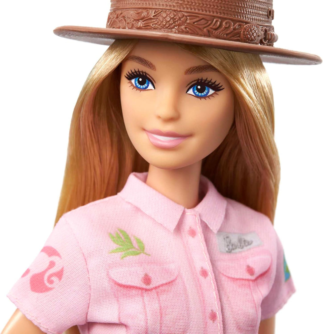 Barbie You Can Be Anything Serie, Zoologe, Puppe mit blonden Haaren, Koala, Fernglas, Stethoskop, Ac