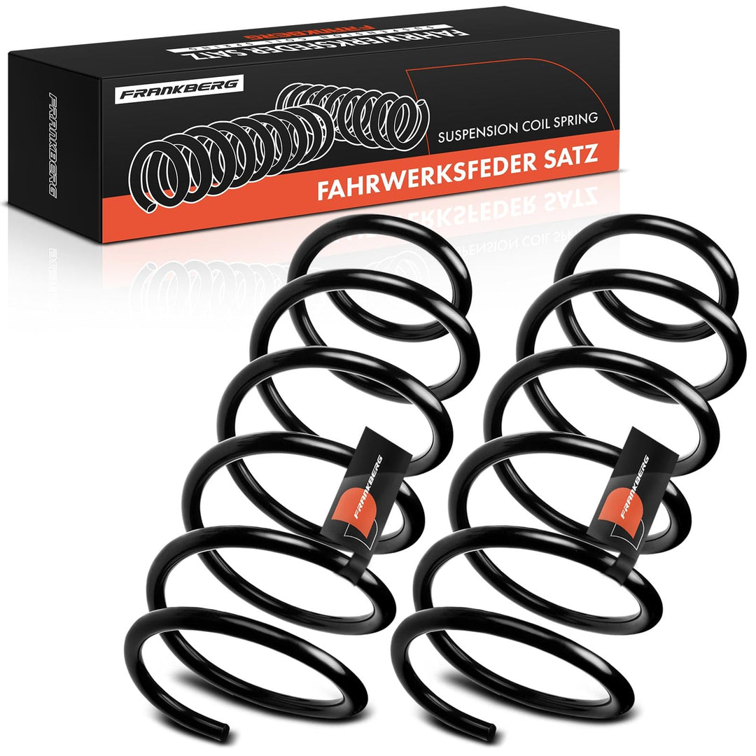 Frankberg 2x Federn Fahrwerksfeder Hinterachse Kompatibel mit Land Cruiser 80 J8 4.2L 4.5L 1992-1997