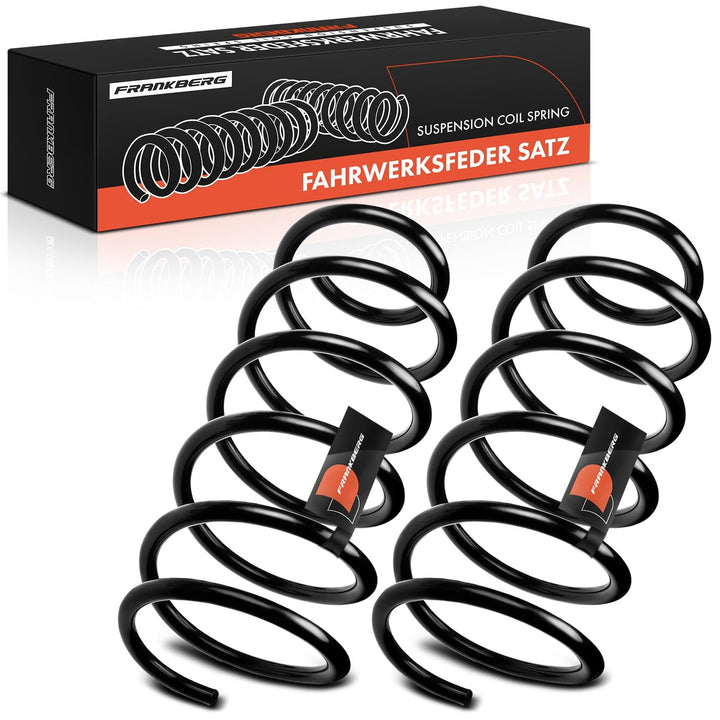 Frankberg 2x Federn Fahrwerksfeder Hinterachse Kompatibel mit Land Cruiser 80 J8 4.2L 4.5L 1992-1997