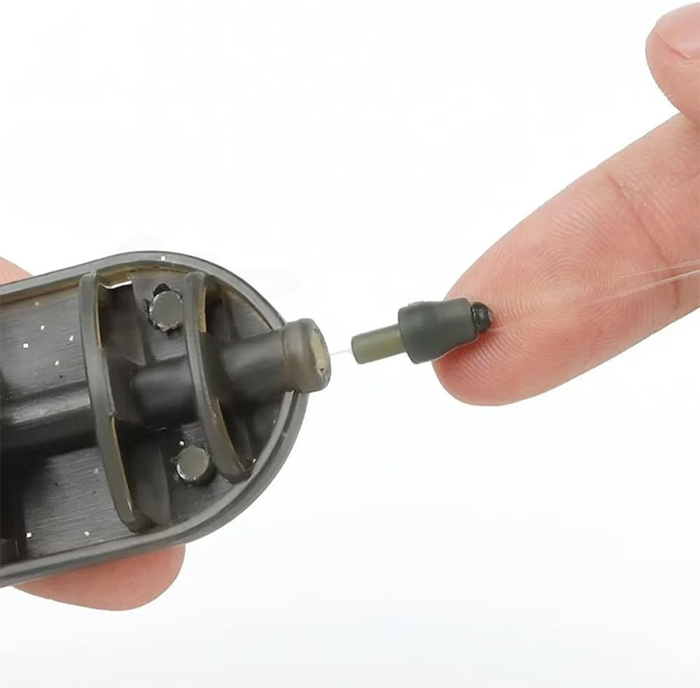 50PCS Schnell Ändern Stecker Ersatz Forquictik Ändern Wirbel Angeln Karpfen Zubehör