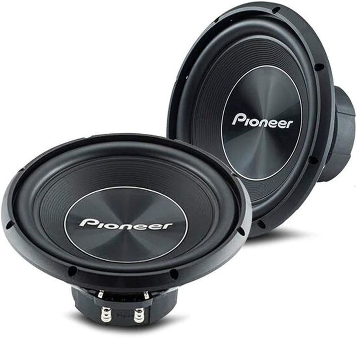 Pioneer TS-A300D4 Subwoofer mit Doppelschwingspule für den Gehäuseeinbau (1.500 W), 30 cm/12", IMPP