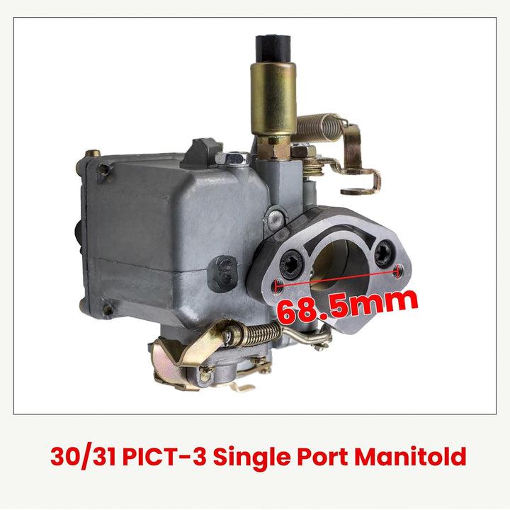 maXpeedingrods Carb Vergaser für Single Port Manifold 30/31 PICT-3 113129029A 113129031 Carburetors,