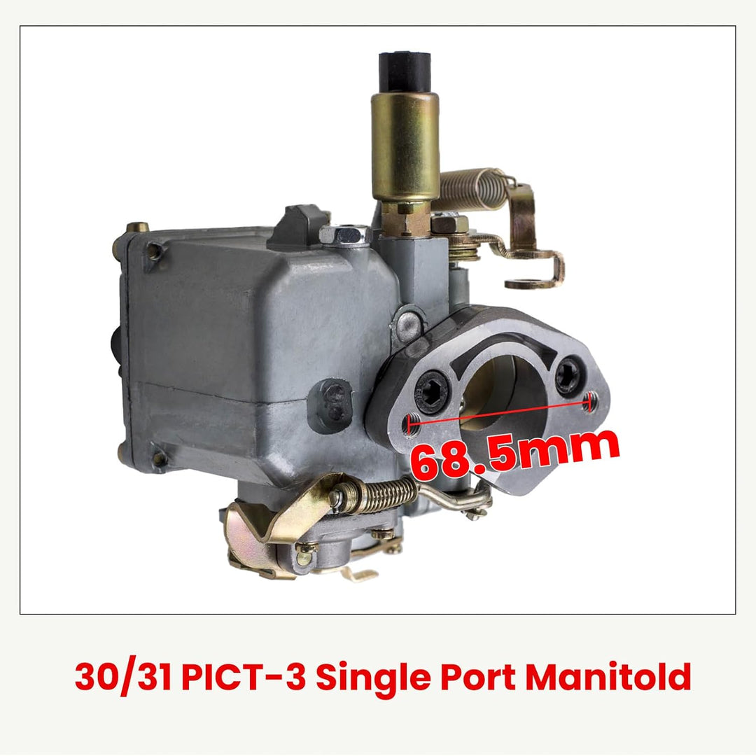 maXpeedingrods Carb Vergaser für Single Port Manifold 30/31 PICT-3 113129029A 113129031 Carburetors,