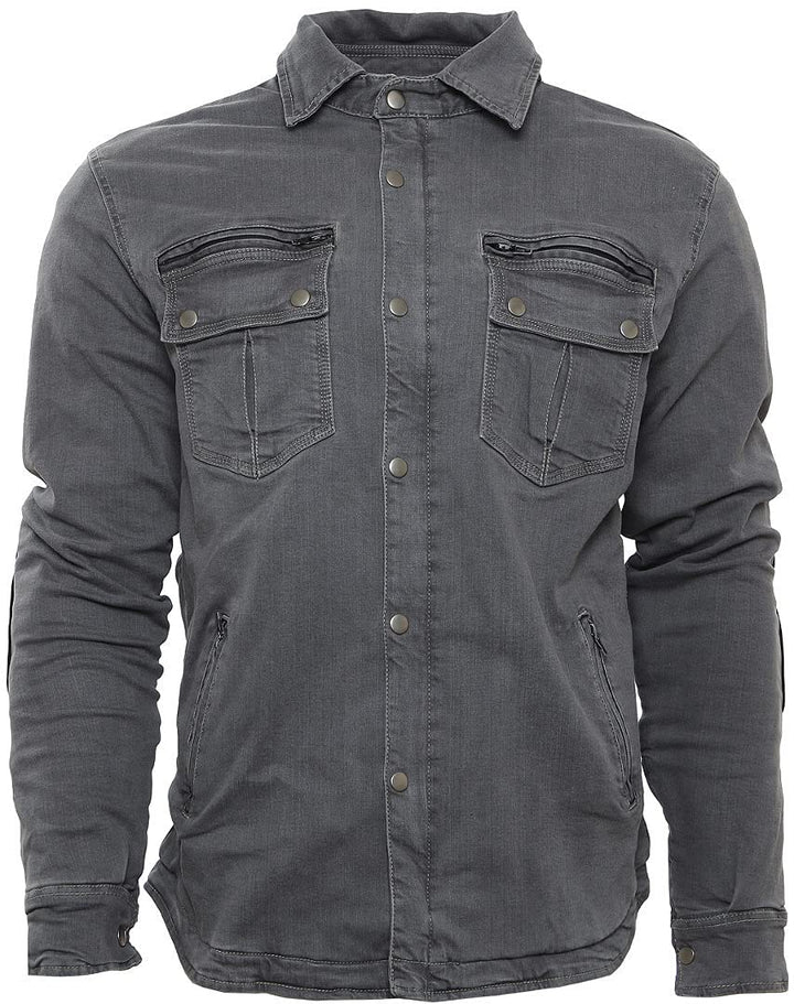 Bores Driver Motorrad Hemd (Dark Grey,S) S Grau, S Grau