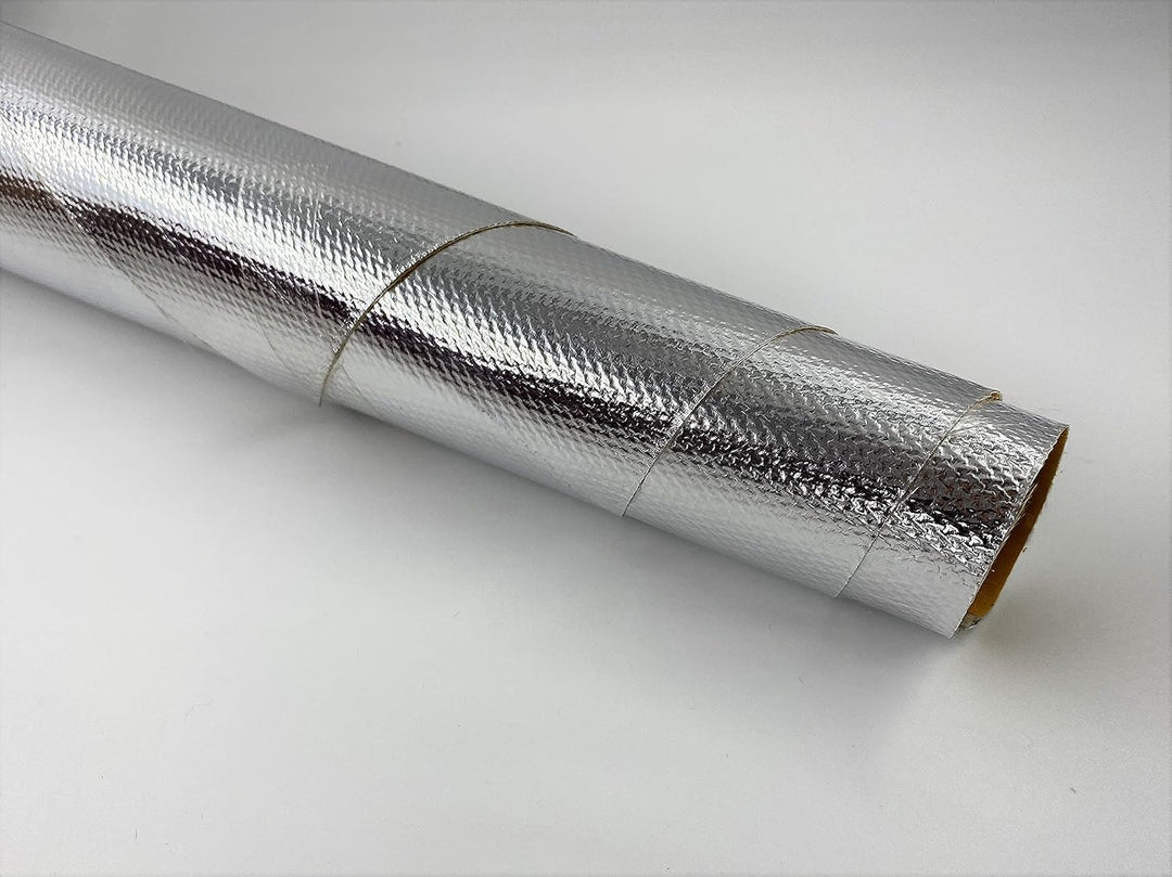 Silent Sport™ Hitzeschutzfolie selbstklebend/Hitzeschild/Heat Reflecting Foil (Packung mit 2) 24cm x