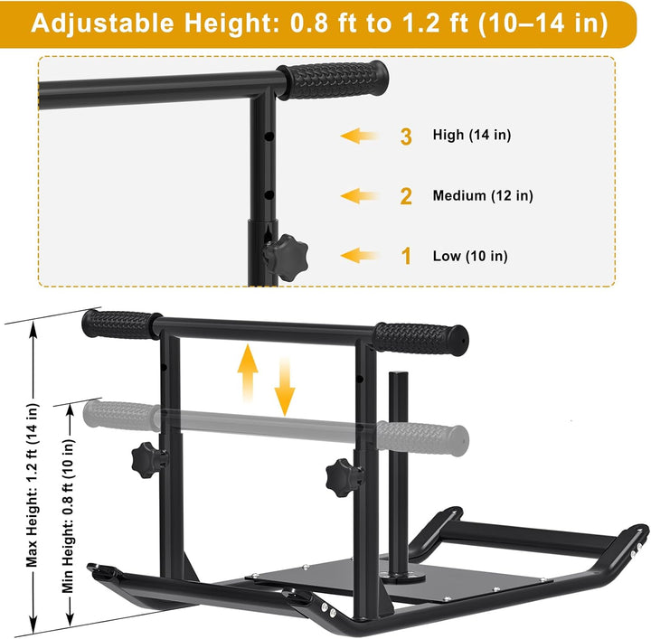 'Kipika Weight Sleds for Training, Push-Pull Football Sled, Adjustable Height Handle, Heavy Duty Ste