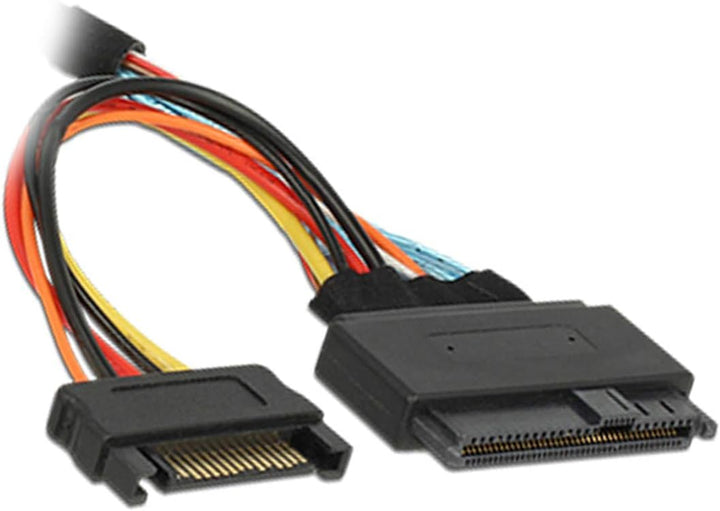 Cablecc U.2 U2 SFF-8639 NVME PCIe SSD Kabel für Mainboard Intel SSD 750 p3600 p3700 M.2 SFF-8643 Min