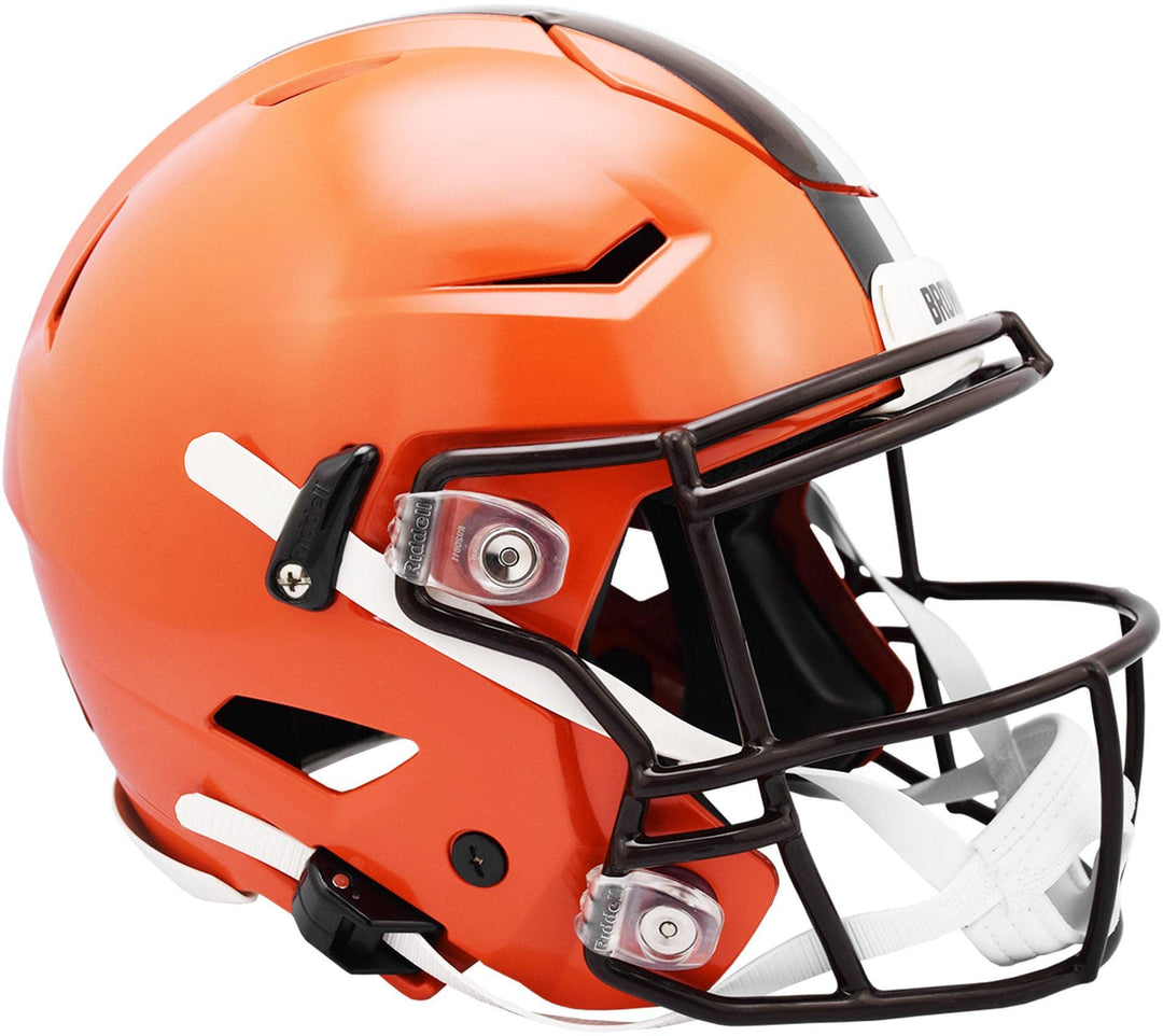 Riddell NFL Mens Speed Authentic Football Helmet Cleveland Browns Einheitsgrösse Orange, Cleveland B