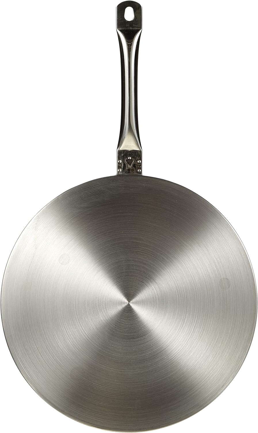 Ibili Induktions-Adapterplatte Prisma 28 cm aus Edelstahl, Silber, 28 x 28 x 10 cm