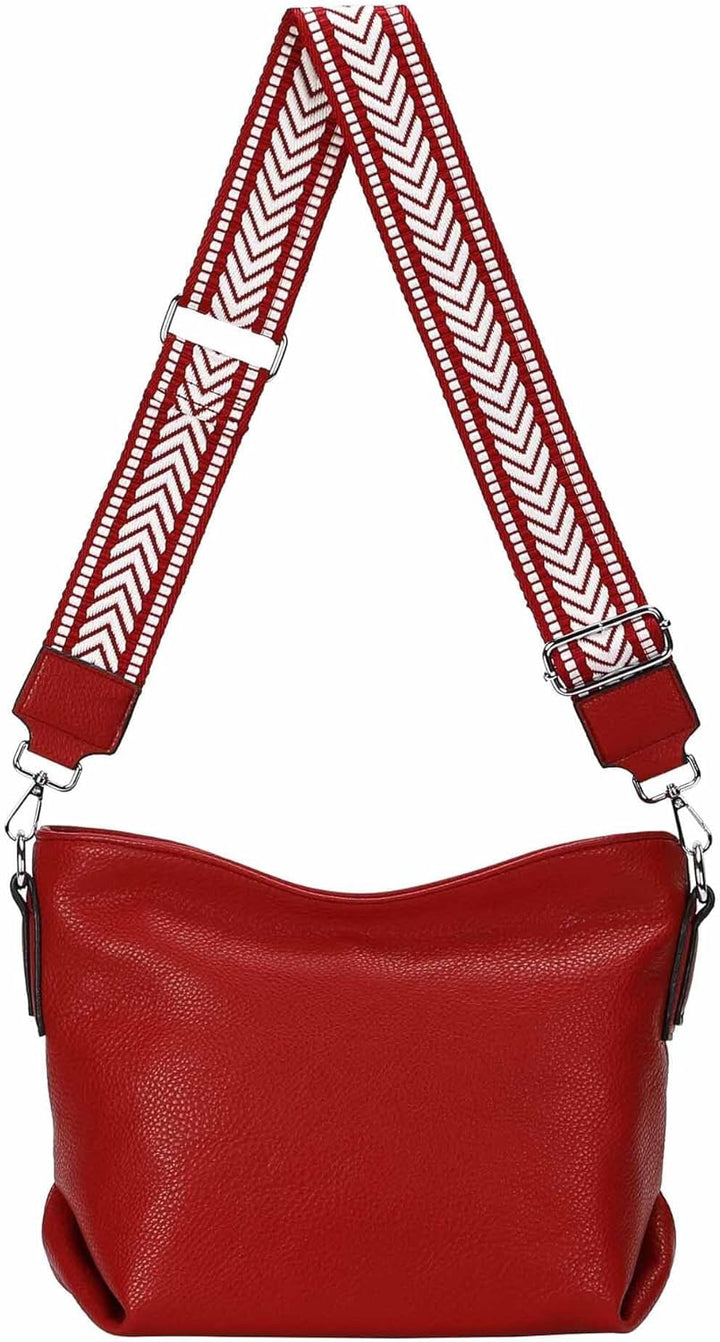 OBC Damen Tasche Shopper Umhängetasche Schultertasche Crossover Crossbody Beuteltasche Handtasche Ho