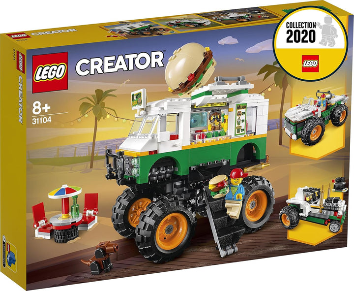 LEGO 31104 Creator Burger-Monster-Truck Single, Single