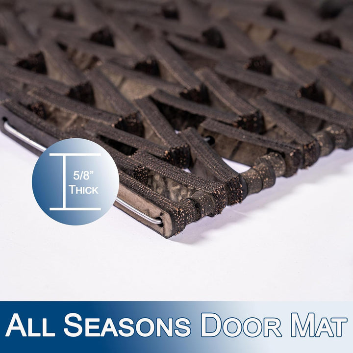 Stabiler Corporation 108 recylcled tire-link Ermüdungsmatte, für feuchte Bereiche, Herringbone Weave