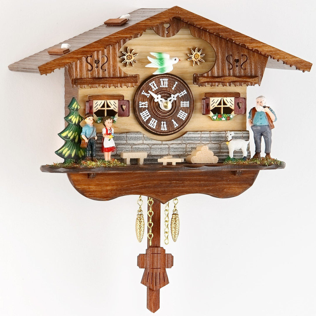 Trenkle Kuckulino Schwarzwalduhr mit Quarzwerk und Kuckuckruf TU 2042 PQ