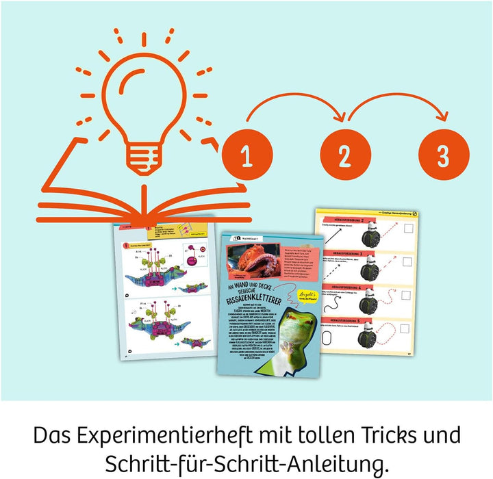 KOSMOS Crashy, der niedliche Robo-Panda auf Kollisions-Kurs, für Kinder ab 6 Jahre, Roboter Spielzeu
