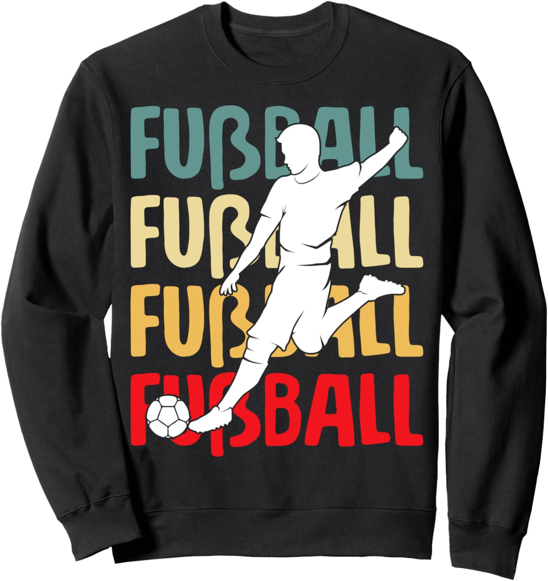 Fussball Fussballer Kinder Jungen Sweatshirt