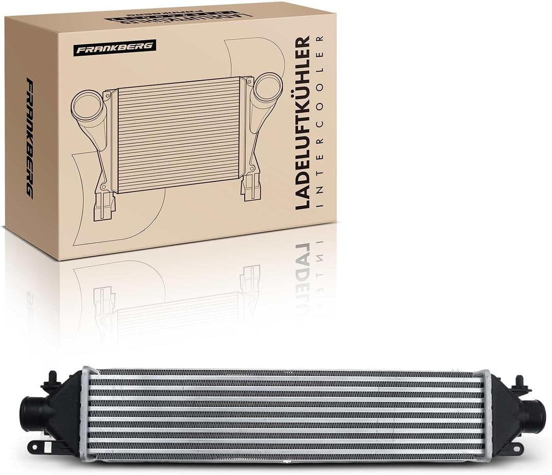 Frankberg Ladeluftkühler Turbokühler Kompatibel mit Giulietta Mito 500 595 695 Bravo II Doblo Cargo