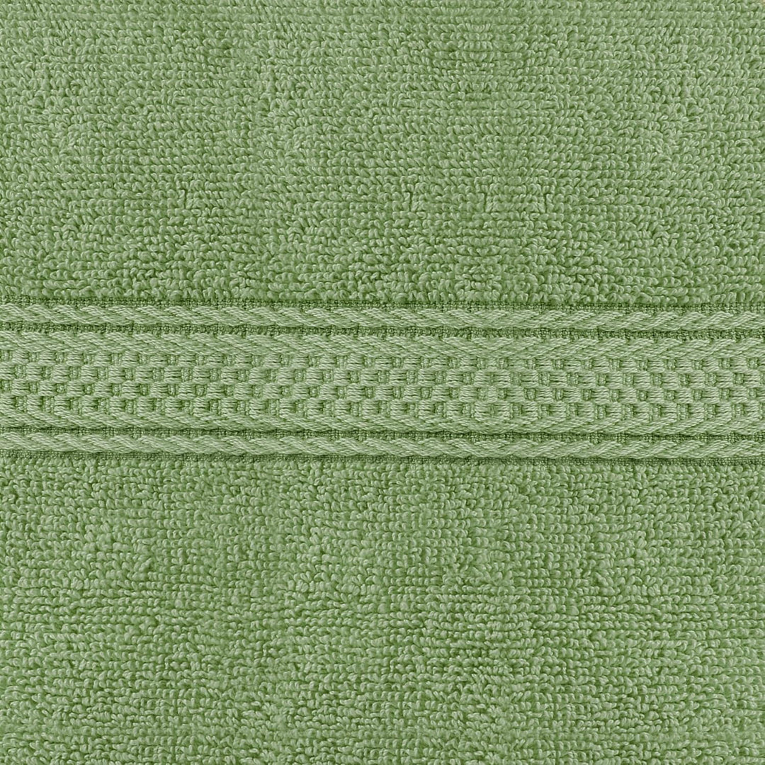 Utopia Towels Handtücher, Baumwolle, 600 g/m², 6 Stück Grün, Grün 41 x 71 cm (6 Hand Towels)