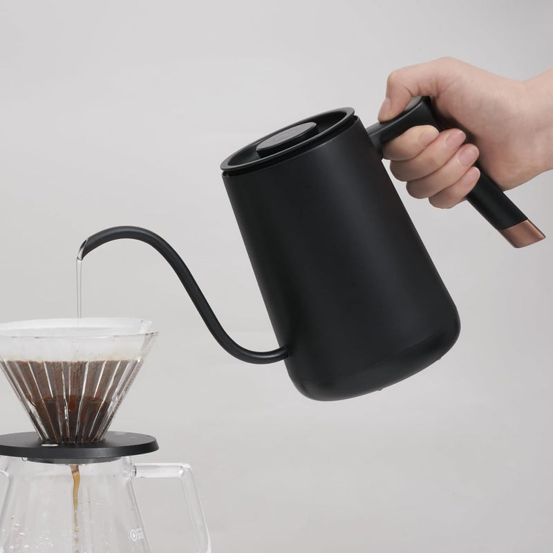 TIMEMORE Elektrischer Schwanenhals Wasserkocher Kaffee-und Teekanne, Fish Smart Coffee Electric Kett