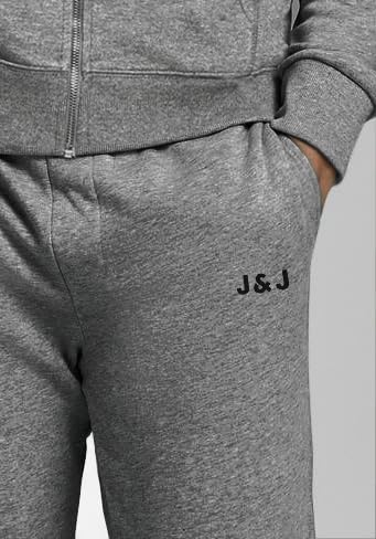 JACK & JONES Herren Jaclounge Set XL Grey Melange, XL Grey Melange