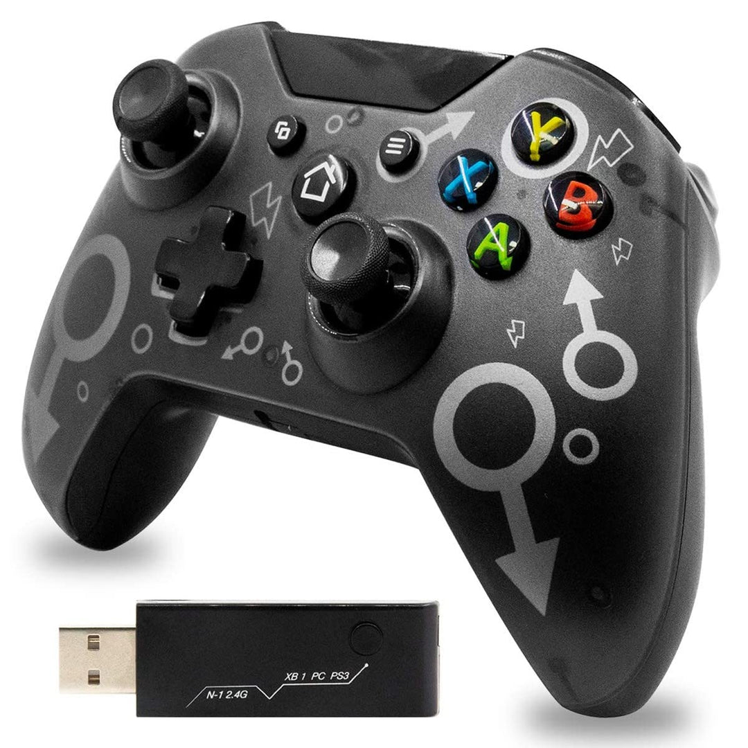 Wireless Controller für Xbox One,2,4 GHz Gaming Joystick Controller,Bluetooth Remote Gamepad für Xbo