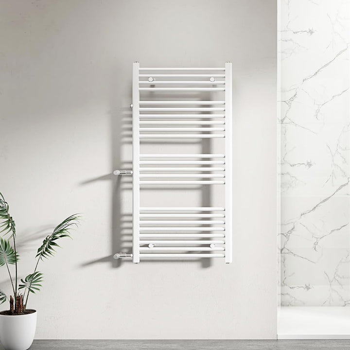 WITEN&amp;NOCK Badheizkörper 1200x 600 mm Designheizkörper Heizkörper Seitenanschluss Nabenabstand 500 m