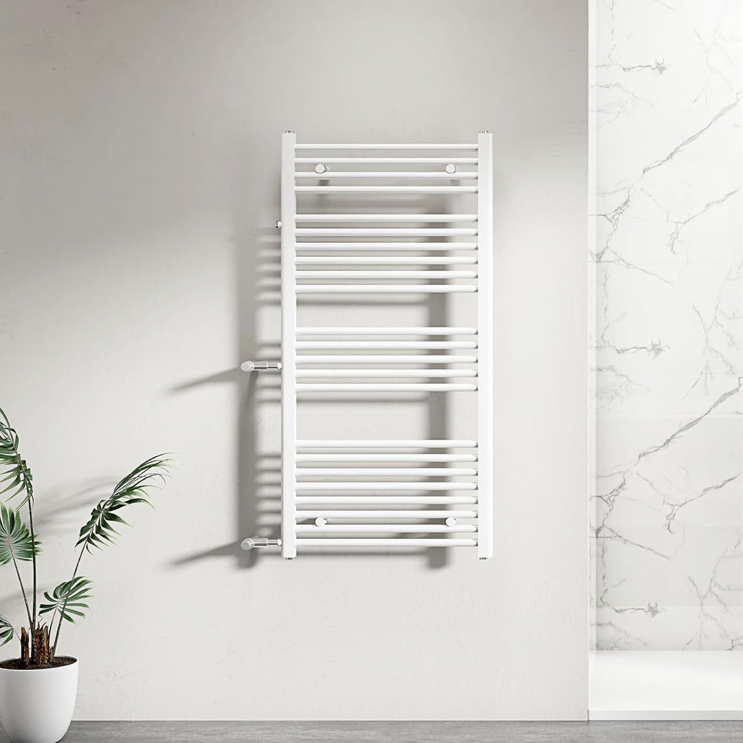 WITEN&amp;NOCK Badheizkörper 1200x 600 mm Designheizkörper Heizkörper Seitenanschluss Nabenabstand 500 &amp;