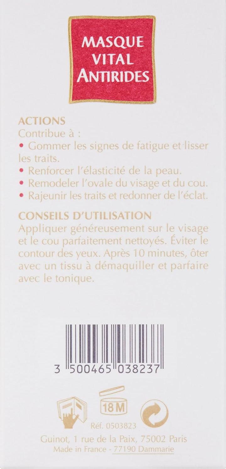 Guinot Masque Vital Anti Rides, 1er Pack (1 x 50 ml)