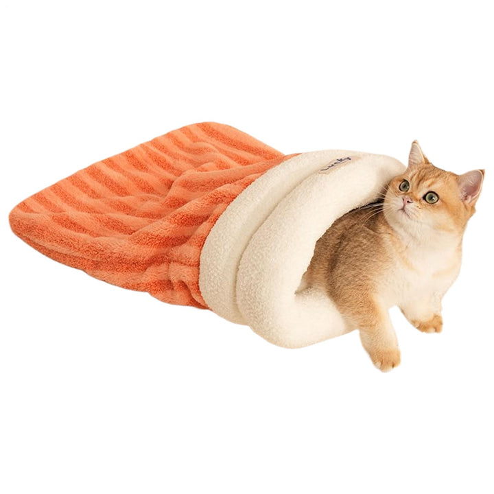 Haustier Schlafsack | Winter Kuschelsack Für Welpen - Waschbarer Katzenschlafsack Für Wohnung Balkon